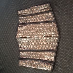 Steampunk pirate skull corset